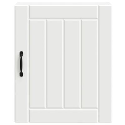 Keukenwandkast Lucca bewerkt hout wit Keukenwandkast Lucca bewerkt hout wit