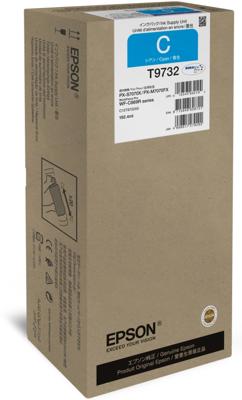 Epson T9732 192.4ml 22000pagina's Cyaan inktcartridge