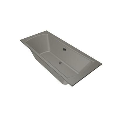 Xenz Robijn Duobad - 180x80x48 - afvoer Midden - acryl - cement 6987-06