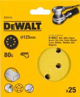 DeWALT DT3113 P80 Schuurschijf 125mm VE=25 - thumbnail