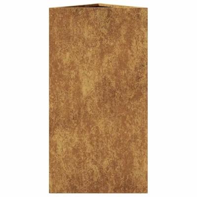 Plantenbakken 2 st driehoek 40x34,5x70 cm cortenstaal Plantenbakken 2 st driehoek 40x34,5x70 cm cortenstaal