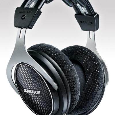 Shure Professionele premium gesloten hoofdtelefoon, helder, verlengde hoge tonen en warme, nauwkeurige bas, aluminiumlegering en koolstofvezel constructie, alcantara oorkussens, afneembare kabel,