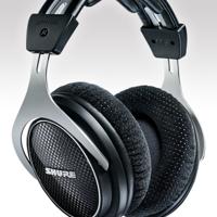 Shure Professionele premium gesloten hoofdtelefoon, helder, verlengde hoge tonen en warme, nauwkeurige bas, aluminiumlegering en koolstofvezel constructie, alcantara oorkussens, afneembare kabel, - thumbnail