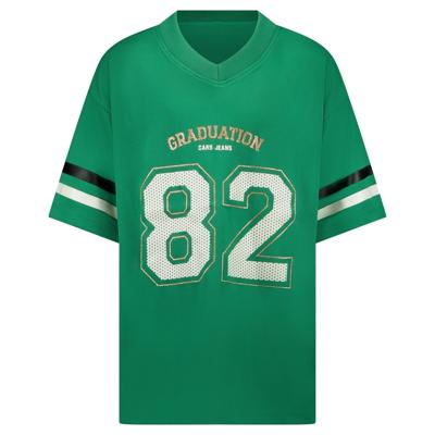 Cars Jeans Torrie Oversized 98282 T-shirt Korte Mouw 55 Green