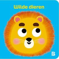 Standaard Uitgeverij Wilde dieren - kartonboek met wiebeloogjes - thumbnail