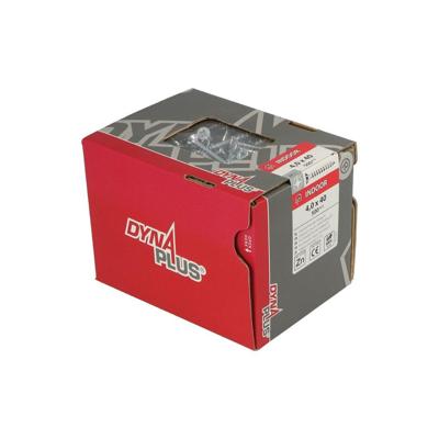 Dynaplus unischroef [500x] - VZ - platkop - PZ-2 - 4.0x40mm
