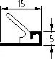 Nieuwb.prof.acryl aiba4-15 a4 (3 meter) - thumbnail