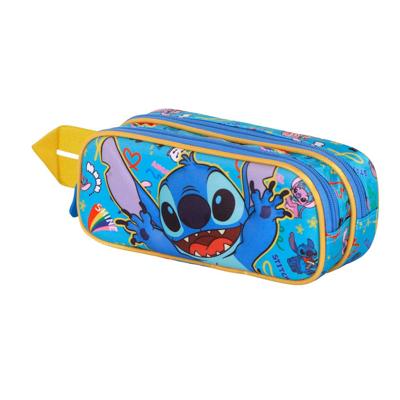 Lilo & Stitch 3D Double Pencil case Hello Blue