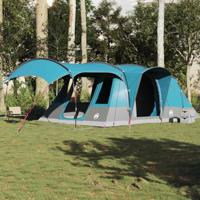 Tunneltent 5-persoons waterdicht blauw - thumbnail