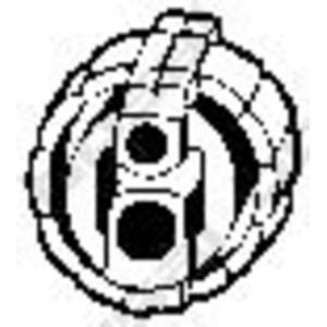 Aanslagrubber, demper 255108