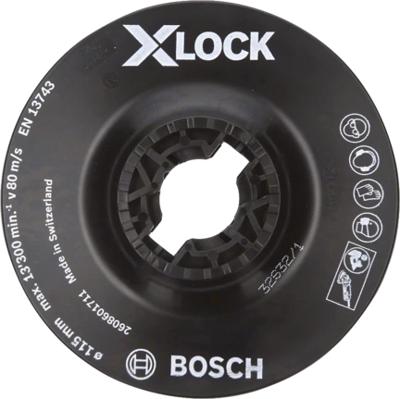 Bosch Accessories 2608601711 X-LOCK steunschijf, zacht, 115 mm Bosch Accessories 2608601711 X-LOCK steunschijf, zacht, 115 mm