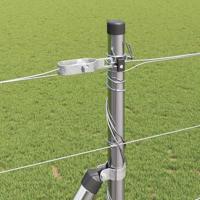 Weidehekwerk Zilver 50 x 1.4 m Gegalvaniseerd staal - thumbnail