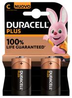Duracell Plus 100 C Wegwerpbatterij Alkaline - thumbnail