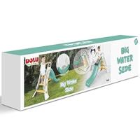 Dolu Big Waterglijbaan 145x166x78 cm Wit/Groen - thumbnail