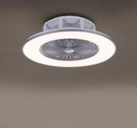 Paul Neuhaus maki - Moderne LED Dimbare Plafondventilator met lamp met Dimmer - 1 lichts - Ø 56 cm - Staal - Woonkamer | Slaapkamer | Keuken - thumbnail