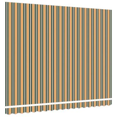 VidaXL Vervangingsdoek voor zonnescherm groen en geel 380 x 295 cm VidaXL Vervangingsdoek voor zonnescherm groen en geel 380 x 295 cm