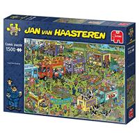 Jumbo Jan van haasteren legpuzzel - food truck festivals, 1500st. - thumbnail