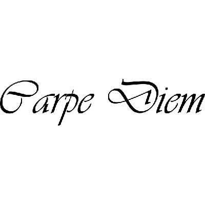 Carpe Diem - Muursticker Carpe Diem - Muursticker