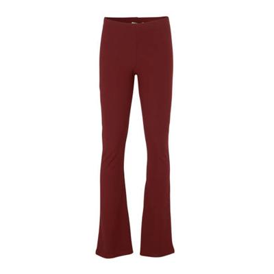 Cars flared broek Zuma donkerrood