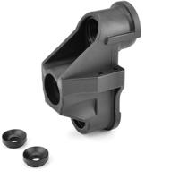 Team Corally - HD Steering Block (1pc) - Wide - Pillow Ball Cup (2pcs) - Front - Composite - 1 Set - thumbnail