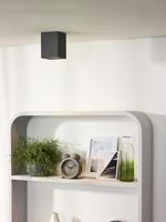Lucide BENTOO-LED - Plafondspot - LED Dimb. - GU10 - 1x5W 3000K - Grijs - thumbnail