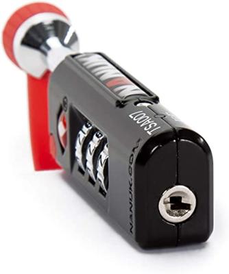 NANUK 900-TSA LOCK NANUK Hangslot TSA Zwart/rood Cijferslot