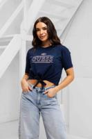 Guess Martina T-Shirt Dames Blauw - Maat L - Kleur: Donkerblauw | Soccerfanshop - thumbnail