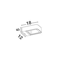 Lyora Grijze wandlampAcqua design - 713312 - thumbnail