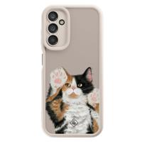 Samsung Galaxy A14 beige case - Kat - thumbnail