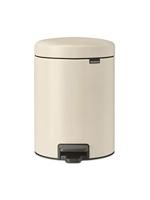 Brabantia Pedaalemmer NewIcon 5 liter Soft beige - thumbnail