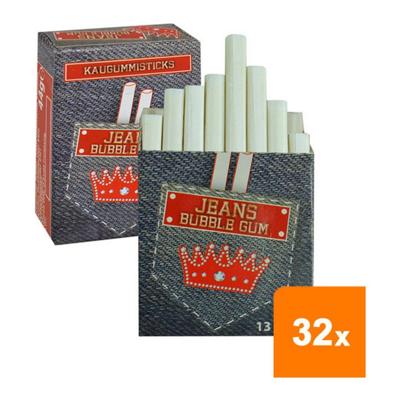 DOK - Jeans Kauwgum Sticks - 32 stuks