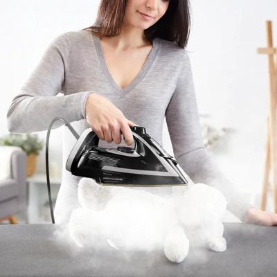 Tefal Puregliss FV8062E0 strijkijzer Droog- & stoomstrijkijzer Durilium AirGlide Autoclean soleplate 3000 W Zwart, Grijs