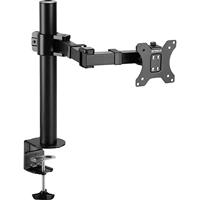 SpeaKa Professional SP-MM-210 1-voudig Monitorbeugel 43,2 cm (17) - 81,3 cm (32) In hoogte verstelbaar, Kantelbaar en zwenkbaar, Draaibaar - thumbnail