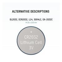HyCell Knoopcel CR2032 3 V 2 stuk(s) 200 mAh Lithium CR 2032 - thumbnail