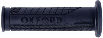 OXFORD rubber handvat "grips medium". rubber grip 22mm touring medium black