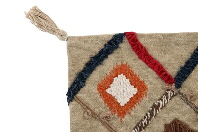 Kussenhoes DKD Home Decor Multicolour Franjes 50 x 1 x 50 cm Kussenhoes DKD Home Decor Multicolour Franjes 50 x 1 x 50 cm