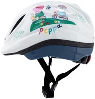 BIKE FASHION kinder fietshelm "peppa pig" helmet bike fas.peppa pig xs white - thumbnail