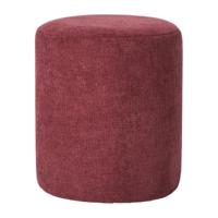 Poef Debby - bordeauxrood - ø35x40 cm - thumbnail