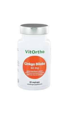 VitOrtho Ginkgo Biloba voorheen focusform 60 Vegetarische capsules