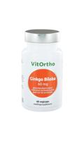 VitOrtho Ginkgo Biloba Extract 60mg Capsules - thumbnail