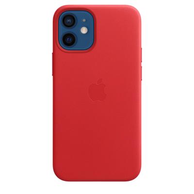 Apple Leather MagSafe Case iPhone 12 Mini Red