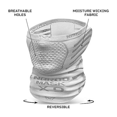 Naroo X9 Masker - Wit/Grijs