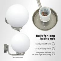 VidaXL Buiten wandlamp zilver 29 x 25 x 33 cm - thumbnail