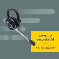Jabra Engage 65 Convertible, EMEA Touch knop, 2 koppelingen : telefoon + PC Softphone - Standard headband, neckband optioneel - Lichtgewicht headset met 3 extra's (Ear loop, headband, neckband) - thumbnail