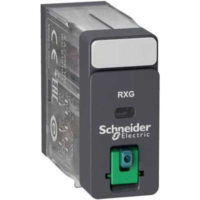 Schneider Electric RXG21BD Steekrelais 24 V/DC, 24 V/AC 5 A 2x wisselcontact 1 stuk(s)
