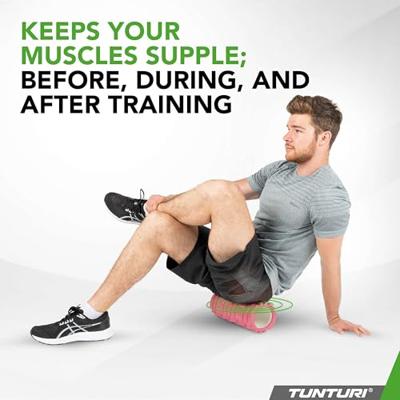 Tunturi Yoga Grid Foam Roller 33 cm | Ø 13 cm | rose gold