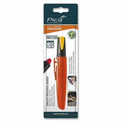 Pica 990/44 VISOR Permanent marker geel in blisterverpakking - PI99044SB