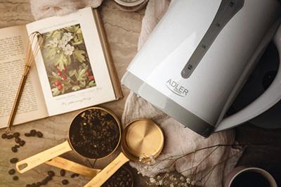 Adler AD 1244 waterkoker 2,5 l 2200 W Wit