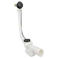 Xenz badafvoer-/overloopcombinatie met vulmogelijkheid mat zwart - thumbnail