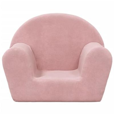 Kinderbank zacht pluche roze Kinderbank zacht pluche roze